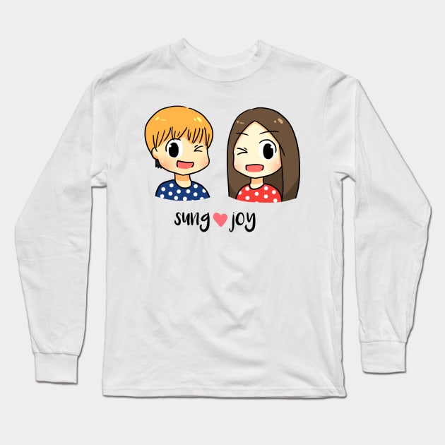 Sungjae Joy byu couple Long Sleeve T-Shirt by Oricca